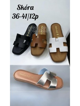 Buty Klapki Damskie (36-41,12par)