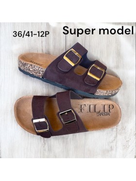 Buty Klapki Damskie (36-41,12par)