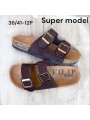 Buty Klapki Damskie (36-41,12par)