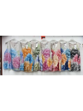 Bluzki damskie wloskie, size uni, paczka 6szt, mix kolor