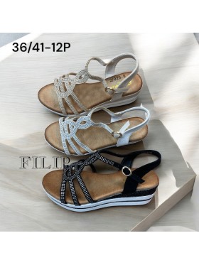 Buty Klapki Damskie (36-41,12par)