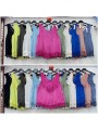 Bluzki damskie wloskie, size uni, paczka 6szt, mix kolor