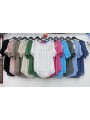 Bluzki damskie wloskie, size uni, paczka 6szt, mix kolor