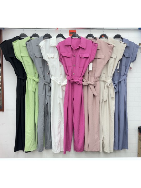 Kombinezony damskie wloskie, size uni, paczka 6szt, mix kolor