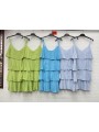 Sukienki damskie wloskie, size uni, paczka 6szt, mix kolor