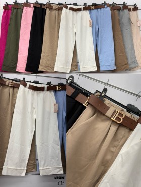 Spodnie damskie , size uni, paczka 6szt, mix kolor