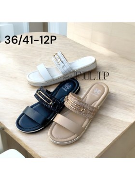 Buty Klapki Damskie (36-41,12par)