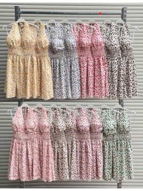 Sukienki damskie wloskie, size uni, paczka 6szt, mix kolor