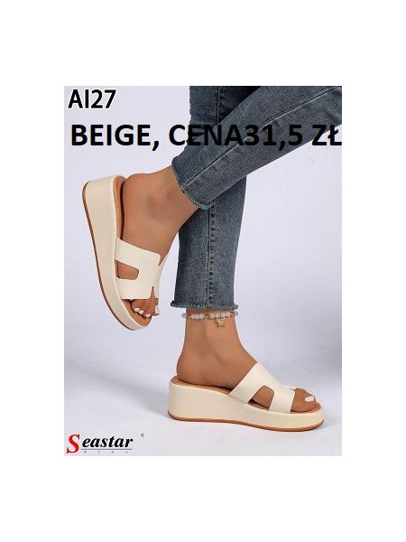 Buty Klapki Damskie (36-41,12par)