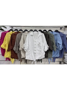Bluzki damskie wloskie, size uni, paczka 6szt, mix kolor
