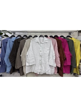 Koszule damskie wloskie, size uni, paczka 6szt, mix kolor