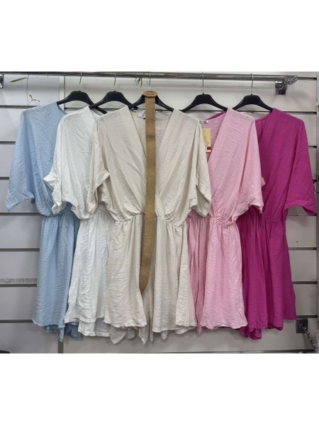 Kombinezony damskie wloskie, size uni, paczka 6szt, mix kolor