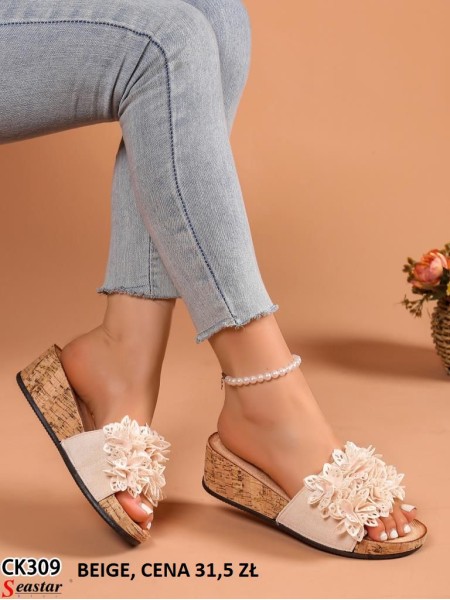 Buty Klapki Damskie (36-41,12par)