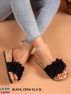 Buty Klapki Damskie (36-41,12par)