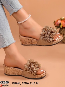 Buty Klapki Damskie (36-41,12par)