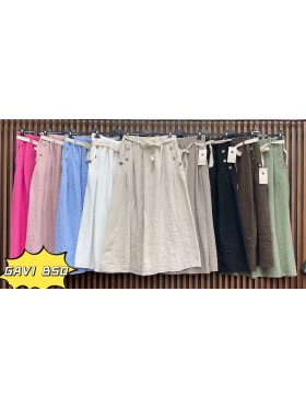 Spódnica długa damskie wloskie, size uni, paczka 6szt, mix kolor