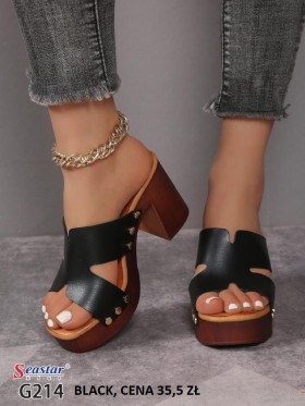 Buty Klapki Damskie (36-41,12par)