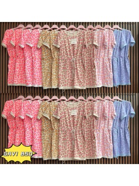 Sukienki damskie wloskie, size uni, paczka 6szt, mix kolor