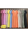 Sukienki damskie wloskie, size uni, paczka 6szt, mix kolor
