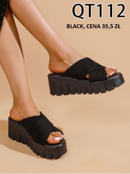 Buty Klapki Damskie (36-41,12par)