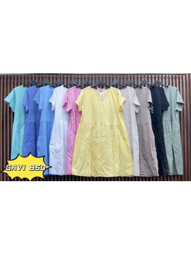 Sukienki damskie wloskie, size uni, paczka 6szt, mix kolor