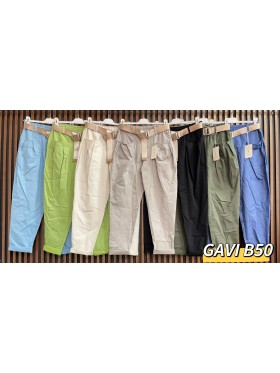 Spodnie damskie wloskie, size uni, paczka 6szt, mix kolor