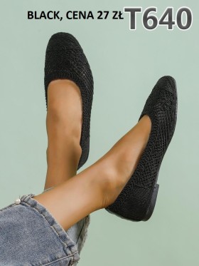 Buty  Baleriny Damskie (36-41,12par)