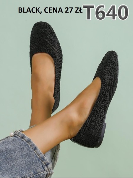 Buty  Baleriny Damskie (36-41,12par)