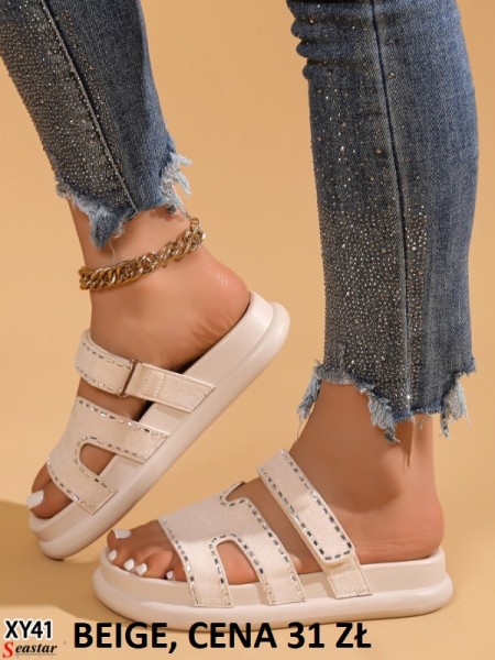 Buty Klapki Damskie (36-41,12par)