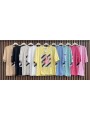 Bluzki damskie wloskie, size uni, paczka 6szt, mix kolor