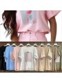 Bluzki damskie wloskie, size uni, paczka 6szt, mix kolor