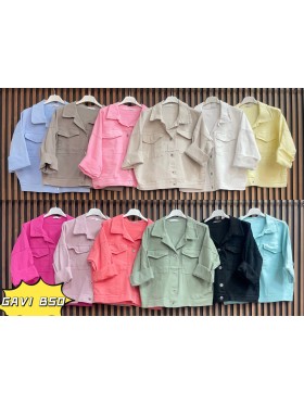 Koszule damskie wloskie, size uni, paczka 6szt, mix kolor