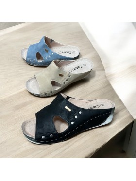 Buty Klapki Damskie (36-41,12par)