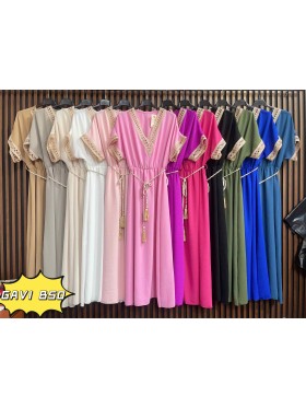 Sukienki damskie wloskie, size uni, paczka 6szt, mix kolor