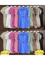 Sukienki damskie wloskie, size uni, paczka 6szt, mix kolor