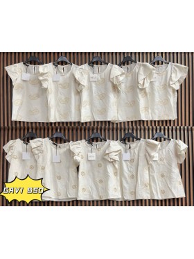 Bluzki damskie wloskie, size uni, paczka 6szt, 1 kolor