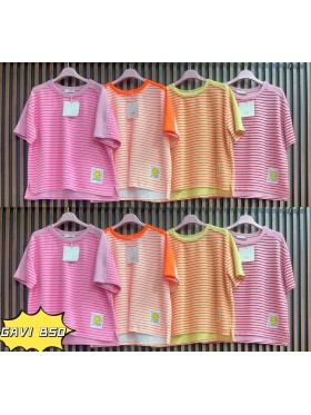 Bluzki damskie wloskie, size uni, paczka 6szt, mix kolor