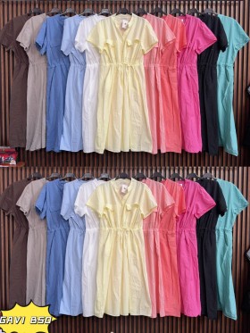 Sukienki damskie wloskie, size uni, paczka 6szt, mix kolor