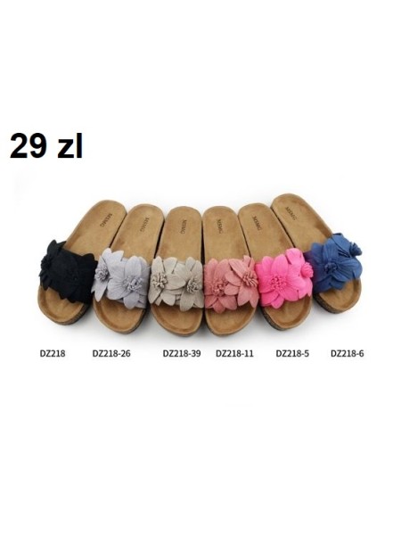 Buty Klapki Damskie (36-41,12par)