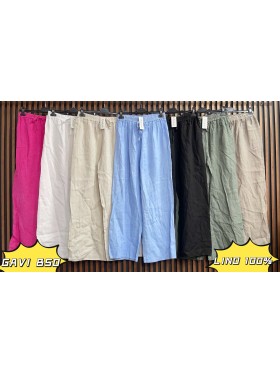 Spodnie damskie wloskie, size uni, paczka 6szt, mix kolor