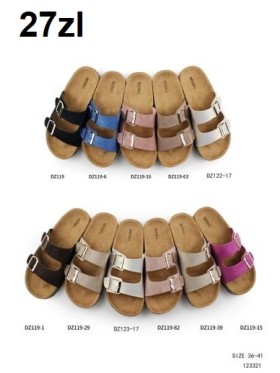 Buty Klapki Damskie (36-41,12par)