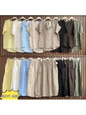 Komplety damskie wloskie, size uni, paczka 6szt, mix kolor