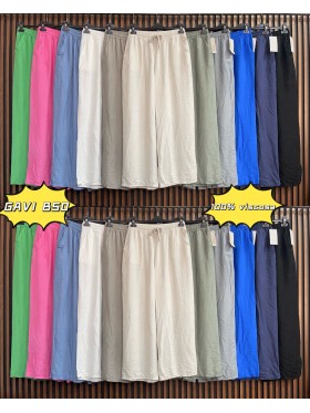 Spodnie damskie wloskie, size uni, paczka 6szt, mix kolor