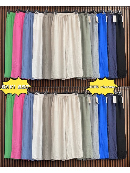 Spodnie damskie wloskie, size uni, paczka 6szt, mix kolor