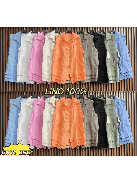 Bluzki damskie wloskie, size uni, paczka 6szt, mix kolor