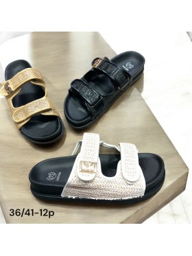 Buty Klapki Damskie (36-41,12par)
