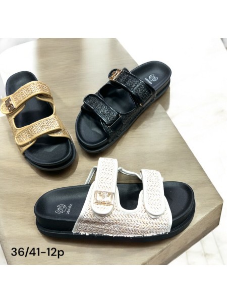 Buty Klapki Damskie (36-41,12par)