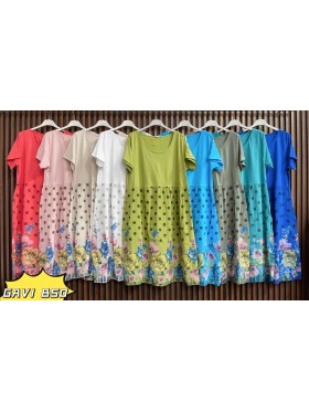 Sukienki damskie wloskie, size uni, paczka 6szt, mix kolor