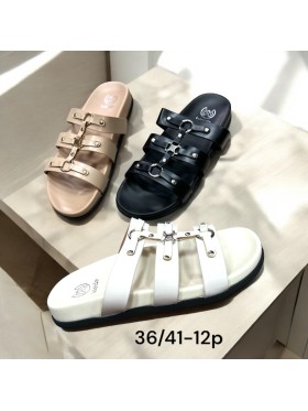 Buty Klapki Damskie (36-41,12par)