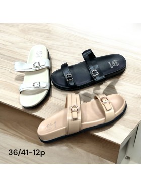 Buty Klapki Damskie (36-41,12par)